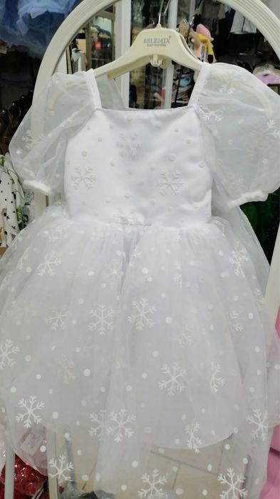 Платье снежинки на прокат