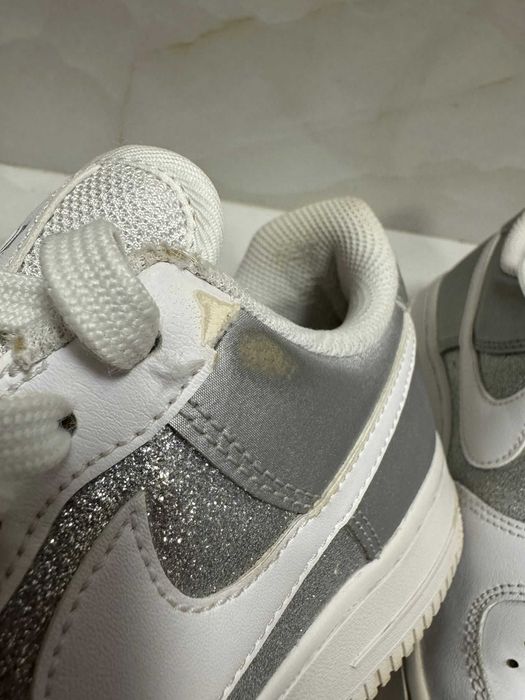 Nike AirForce 1 Grey Glitter