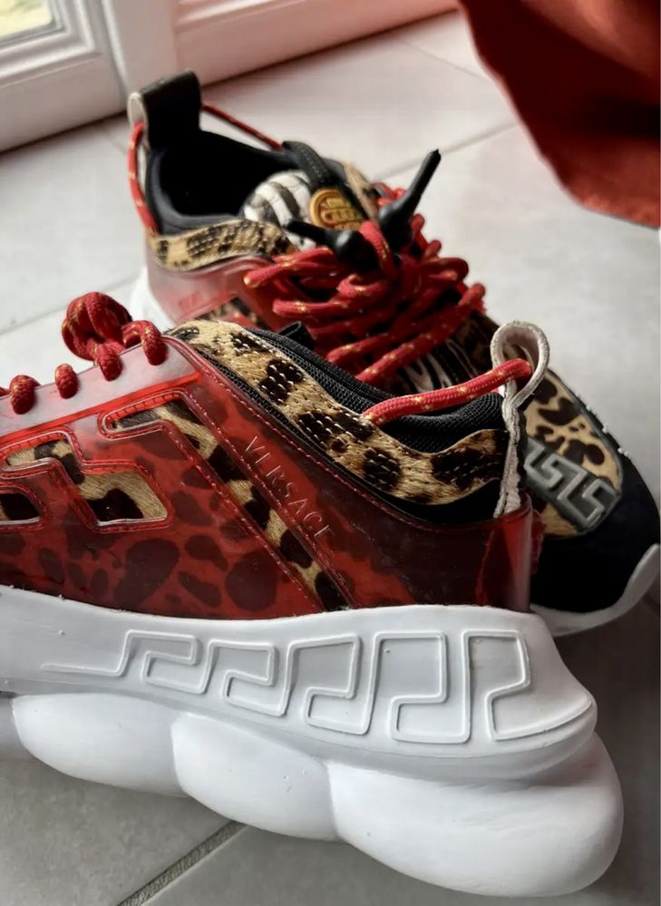 Versace Chain Reaction Leopard 42 stare buna