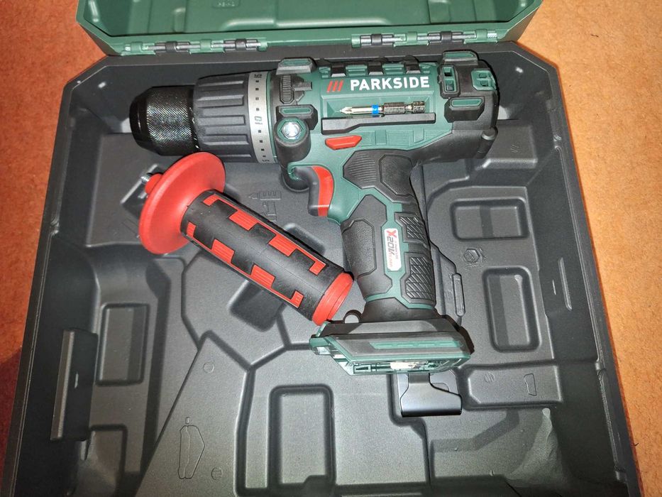 Masina gaurit 3 fct:găurire, găurire cu percuție, înșurubare, Parkside