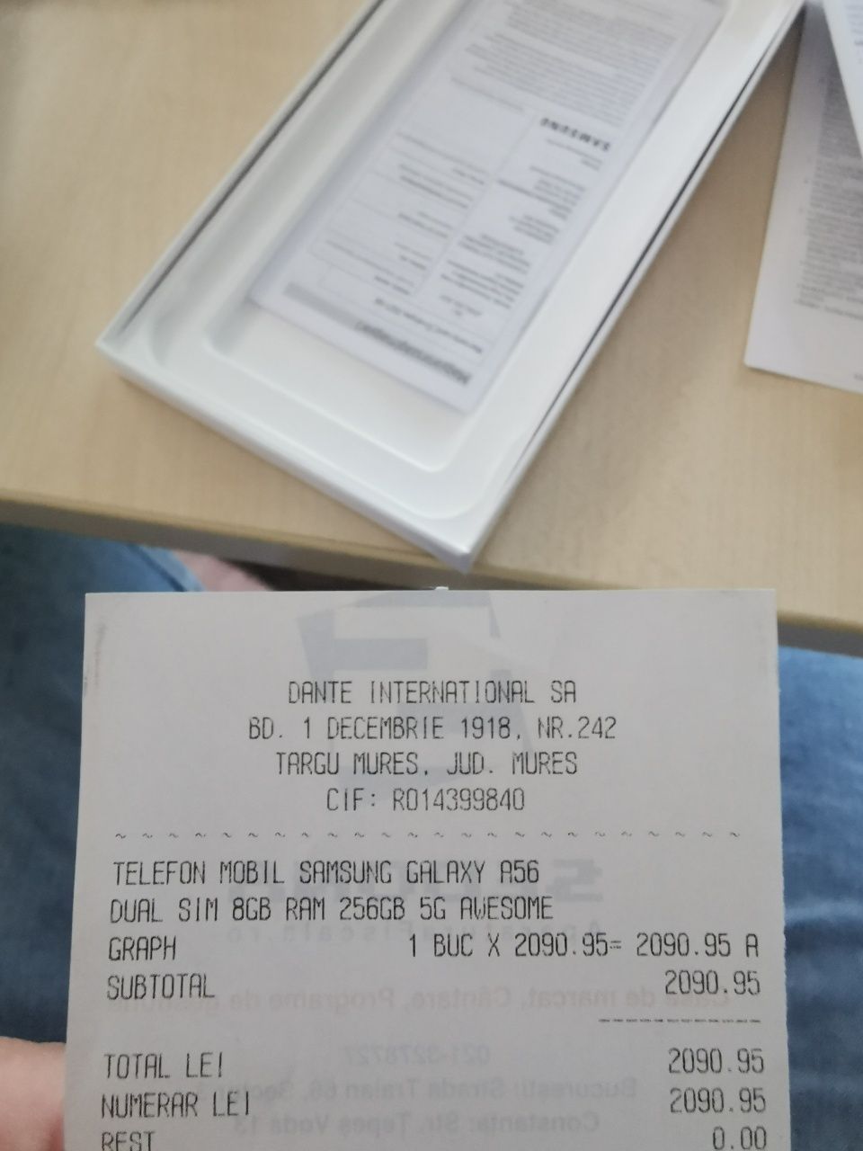 Samsung galaxy A56 Nou
