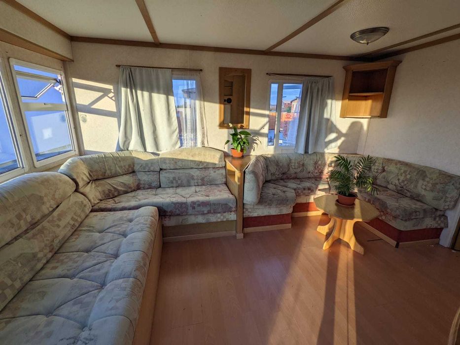 Casa pe roți, 3*10m, 2 camere, living, baie, bucatarie