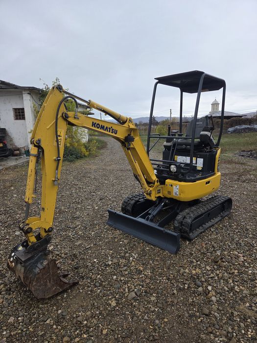 Miniexcavator komatsu pc16 r 1,8 tone, an 2020 takeuchi, jcb, kubota,