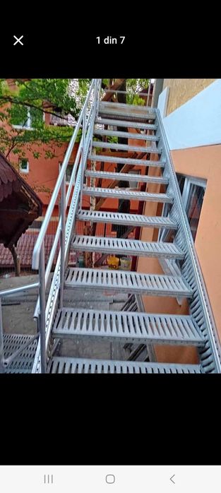 Vand scari metalice facem la comanda orice dimensiune