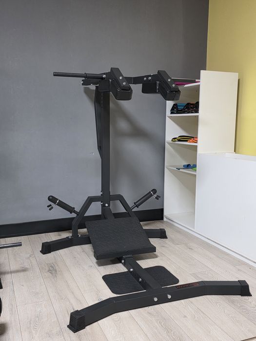 Presa de picioare verticala încărcare pe discuri