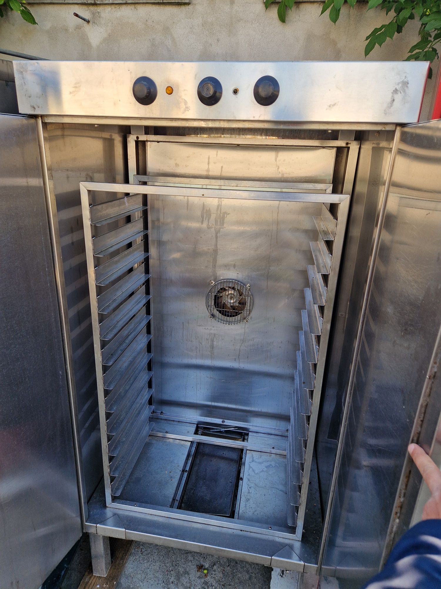 Dulap cald, Masa rece inox, frigider inox, masa frigorifica