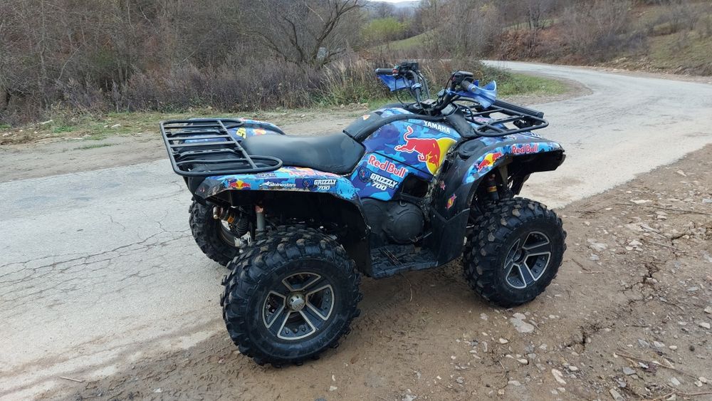Yamaha grizly 700cc 4x4