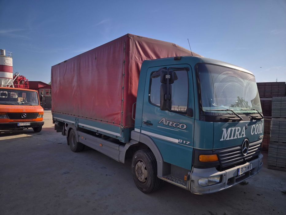 Atego 817 mercedes cu oblon hidraulic