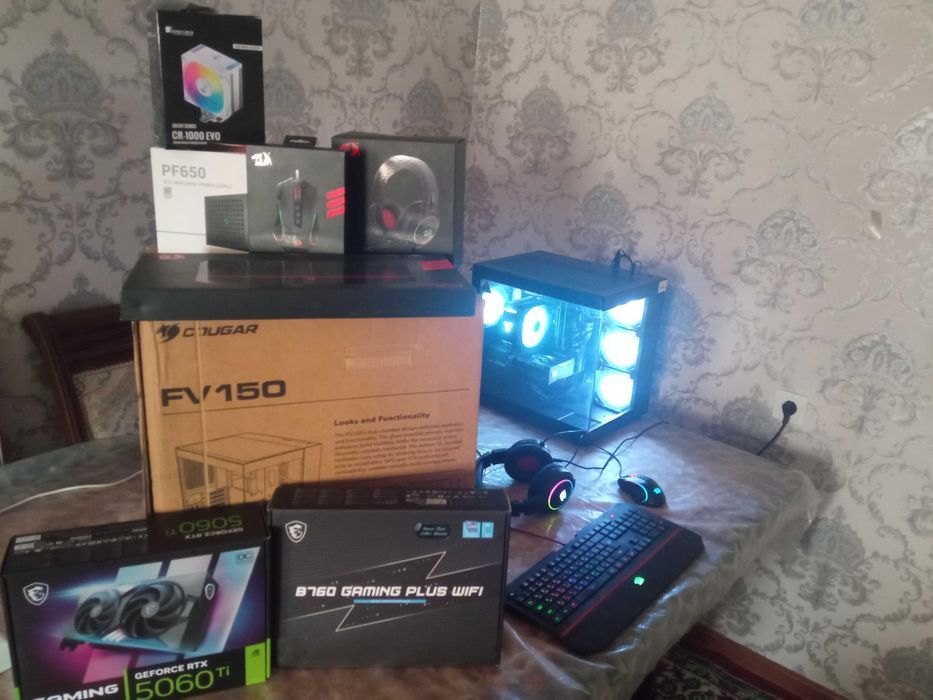 Игровой компьютер i5 - 13400/ 16GB GeForce RTX5060Ti/DDR5 16GB 4800Mhz