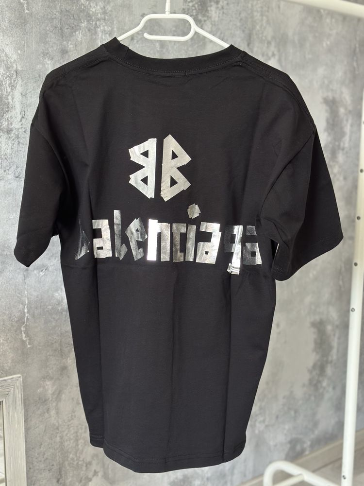 Tricou Balenciaga Silver Premium