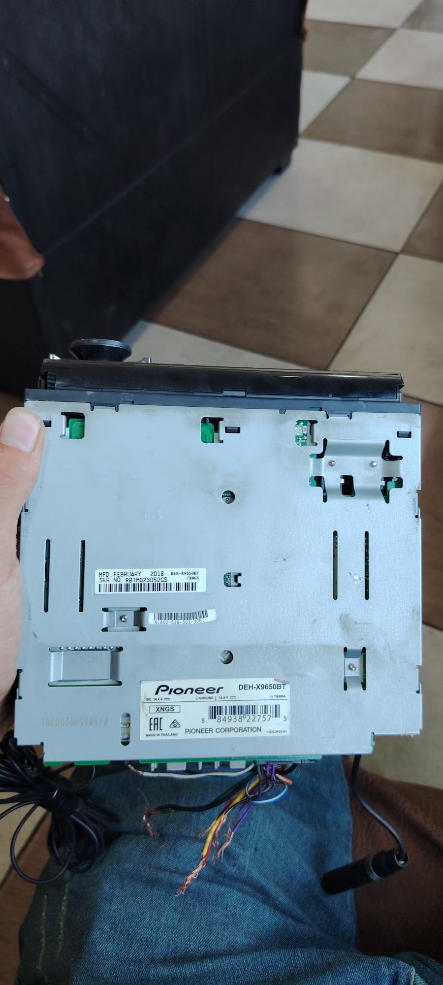 Pioneer deh 9650 bt