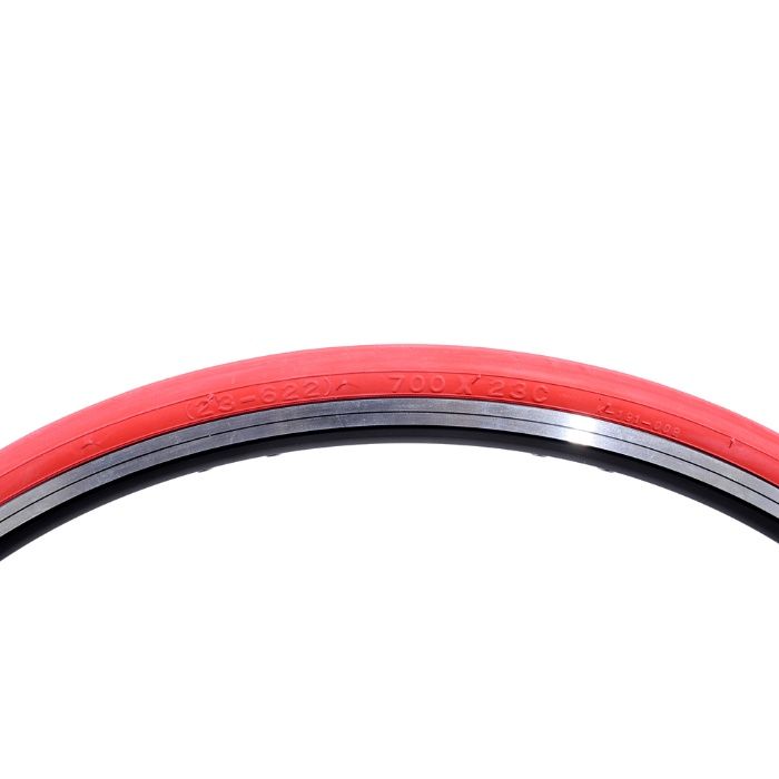 Червени и сини външни гуми за шосеен велосипед 700x23C