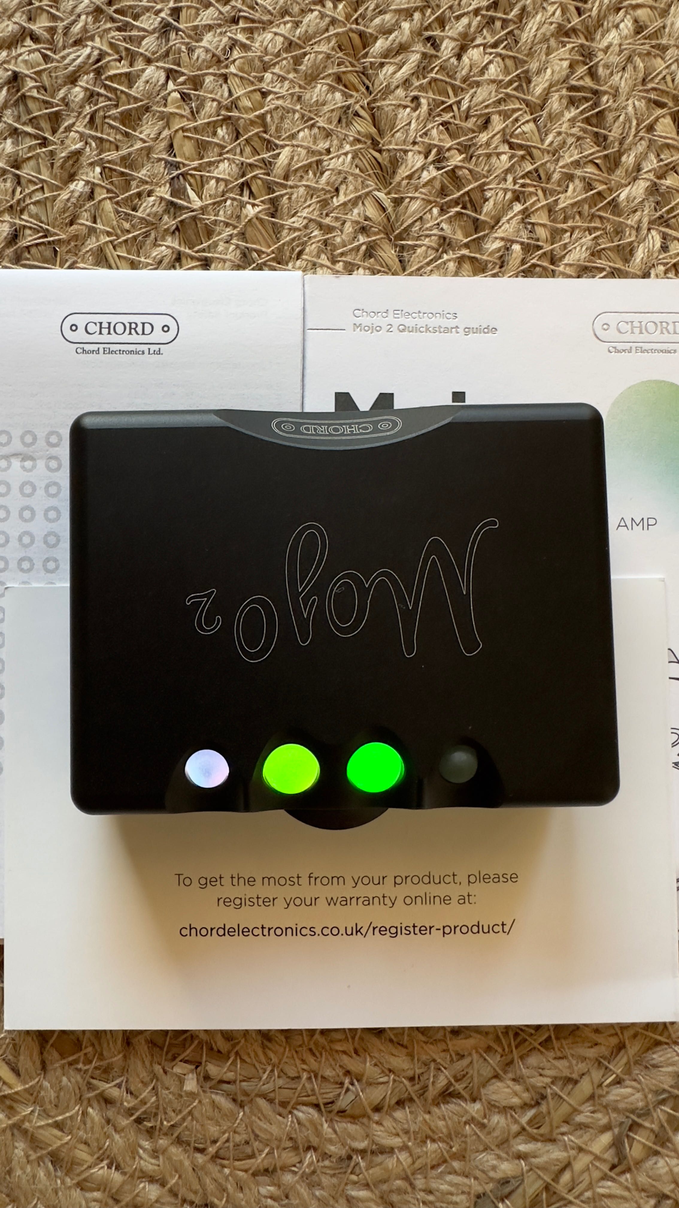 Chord Mojo 2 portable dac/headphone amp