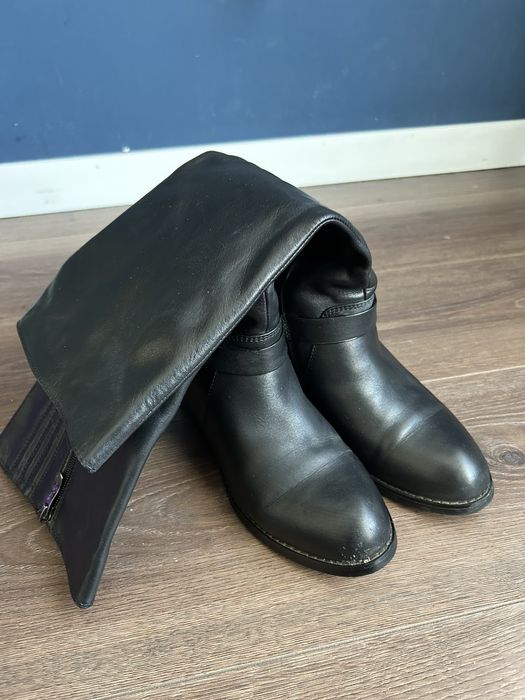 Сапоги зимние почти новые 34р