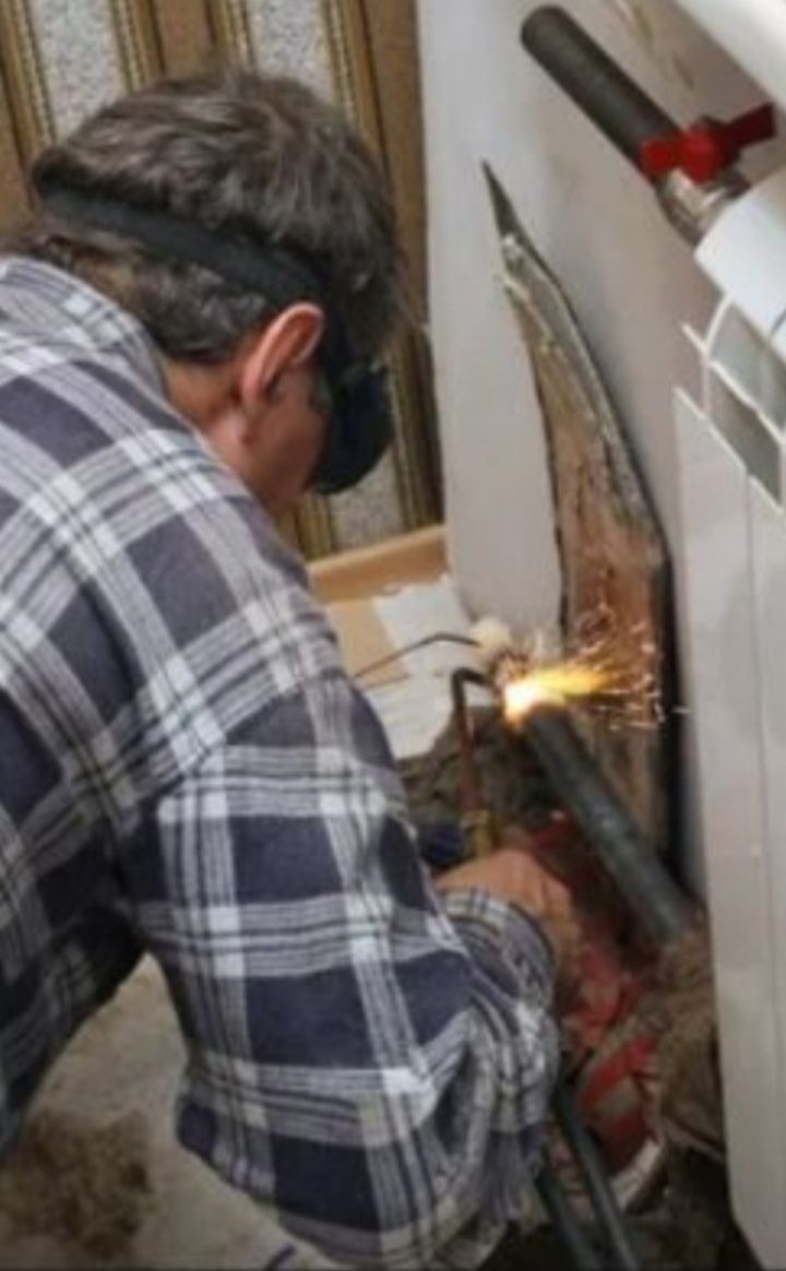 Газосварка Сварка.,Сантехник  монтаж  отопления