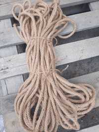 Джутовая верёвка 8мм. Аркан. Канат