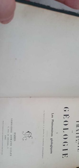 Tratat de geologie-carte