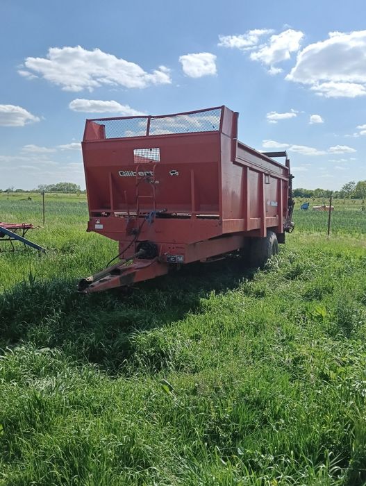 Vând remorca gunoi 12 tone