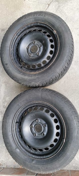 Roti jante tabla - anvelope iarna 195 65 R15 VW PASSAT B5, TOURAN