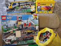Лего два Поезда и много всего
