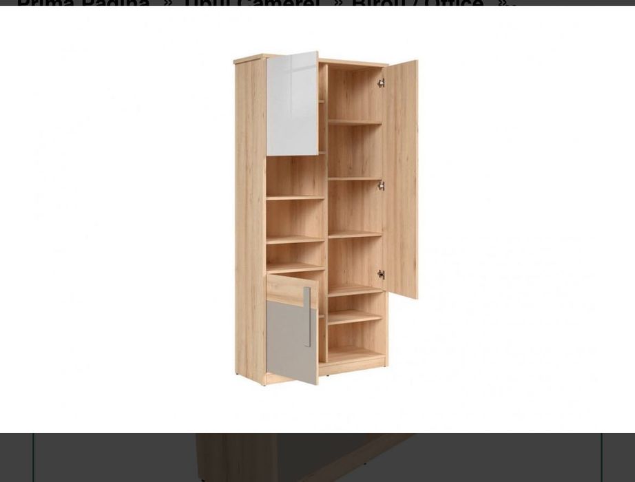Vând pat etajat cu mobilier cameră copii