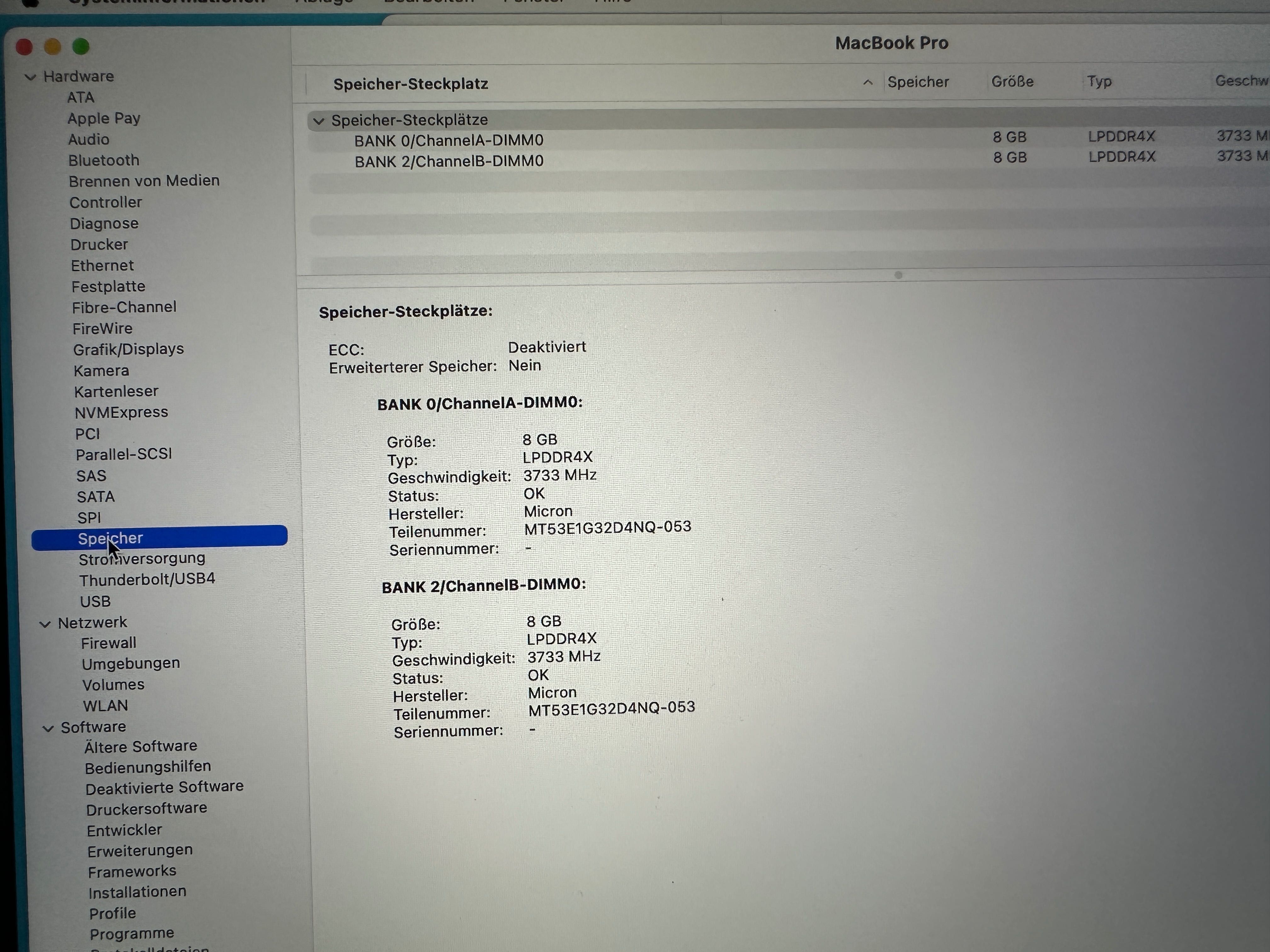 MacBook Pro 13 i7 16GB 1TB 2020