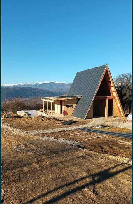 Vând cabană tip A pentru camping