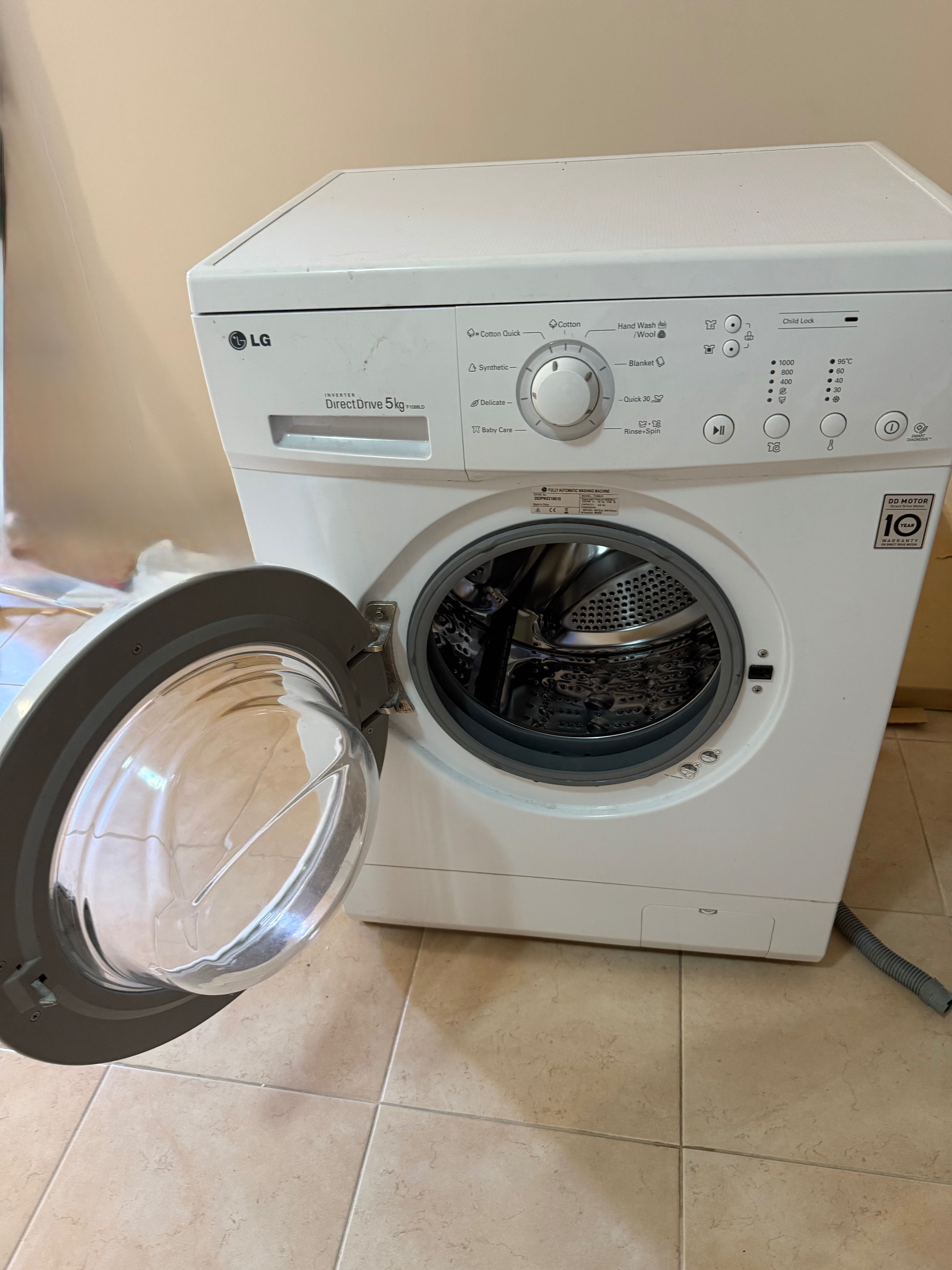 Пералня LG F 1088 LD