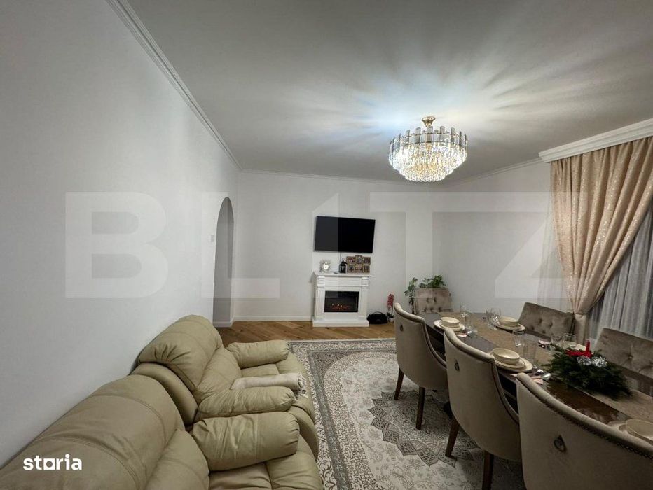 Casa moderna cu 5 camere, 193 mp utili, cartier Burdujeni