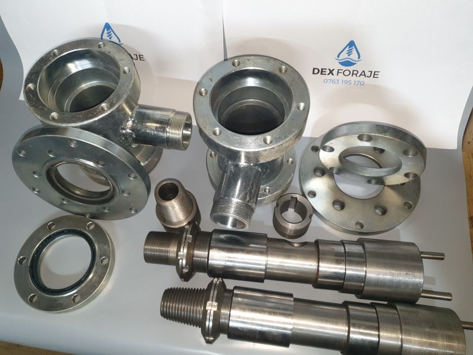 Cap de spalare hidraulica 2 în 1 pentru utilaje cu fluid .