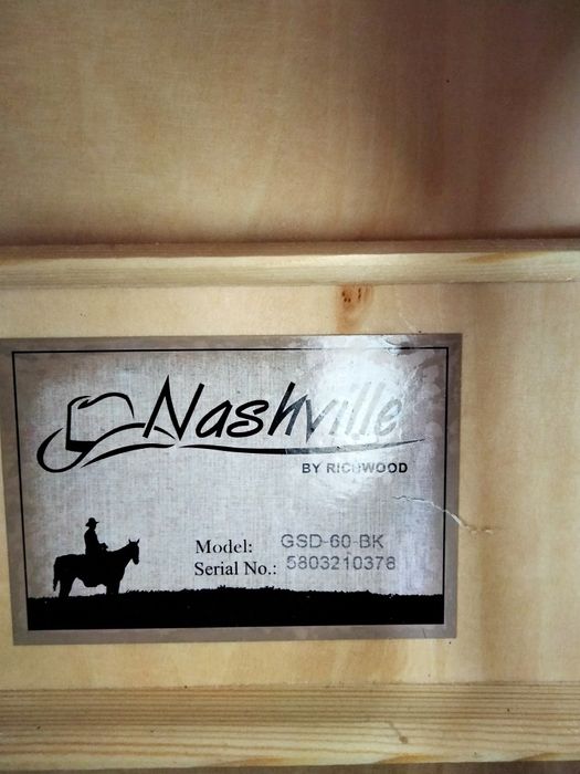 Електро акустична китара Nashville GSD-60 -BK с Fishman 301