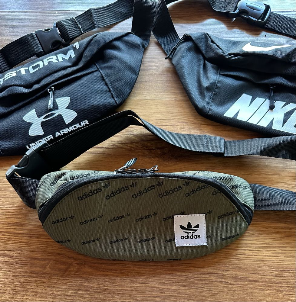 Чанти за през кръста (тип банан) Nike,Adidas,Under Armour