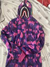 Bape hoodie shark mov