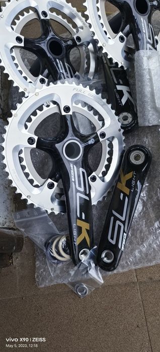 Курбели FSA SL-K Light Carbon 53/39T BB30 /(68/73 mm) /170 mm