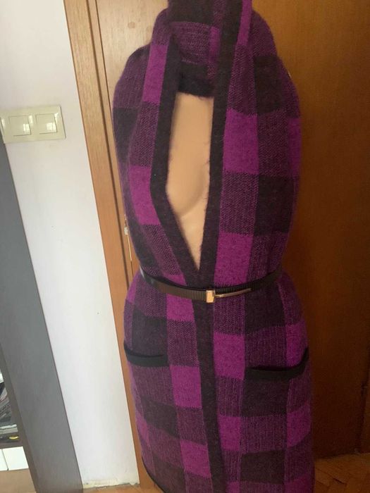 Голям (oversize) шал Escada ( мохер и вълна)