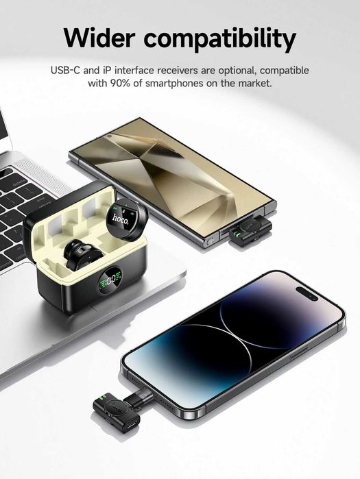 ДОСТАВКА! Беспроводной Микрофон Hoco L22 — голос станет ярче!