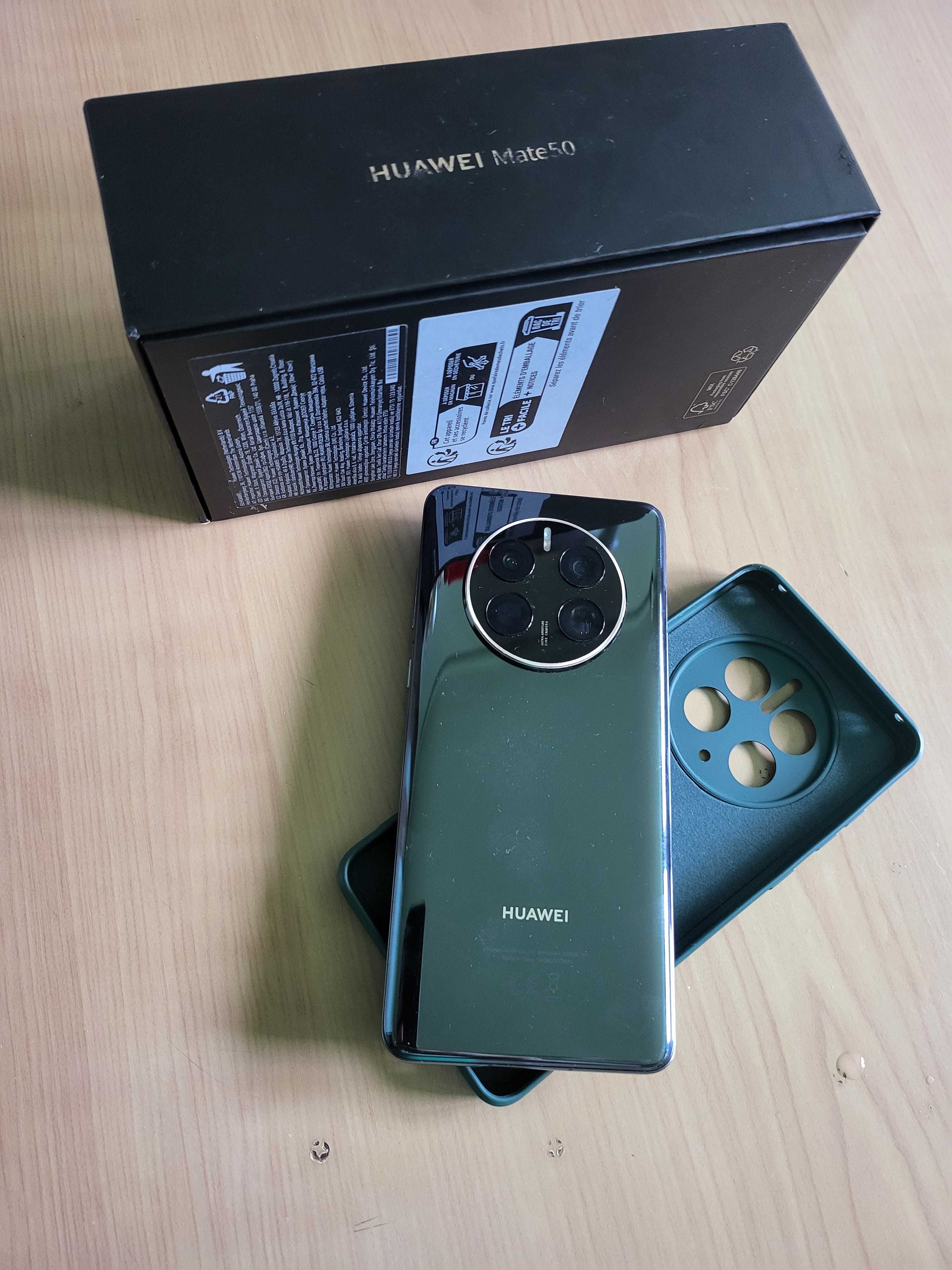 Huawei Mate 50 Pro Dualsim ca nou Black 256gb full-box garantie Orange
