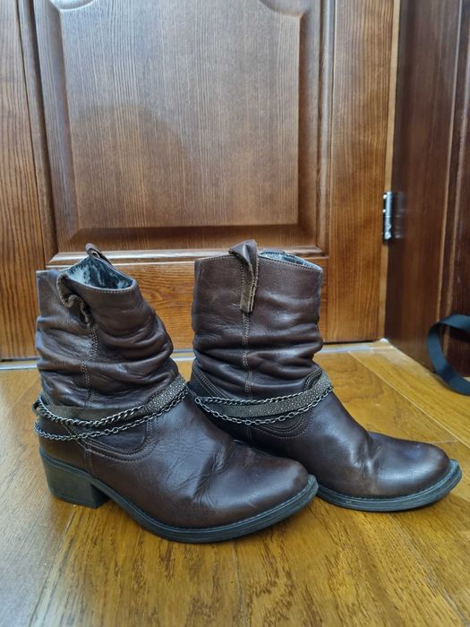 Ghete/botine maro marimea 36