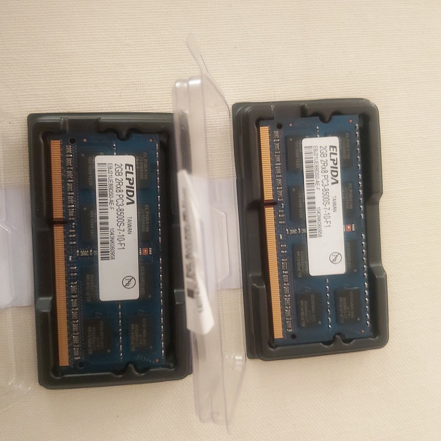 Elpida 2GB 2Rx8 PC3-8500S-7-10-F1 SODIMM RAM