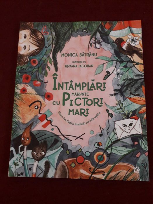 Întâmplări mărunte cu pictori mari, de Monica Bătrânu (carte)