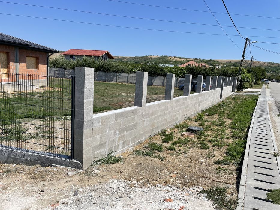 Casa constructie noua la rosu in comuna simnicul de sus sat milesti