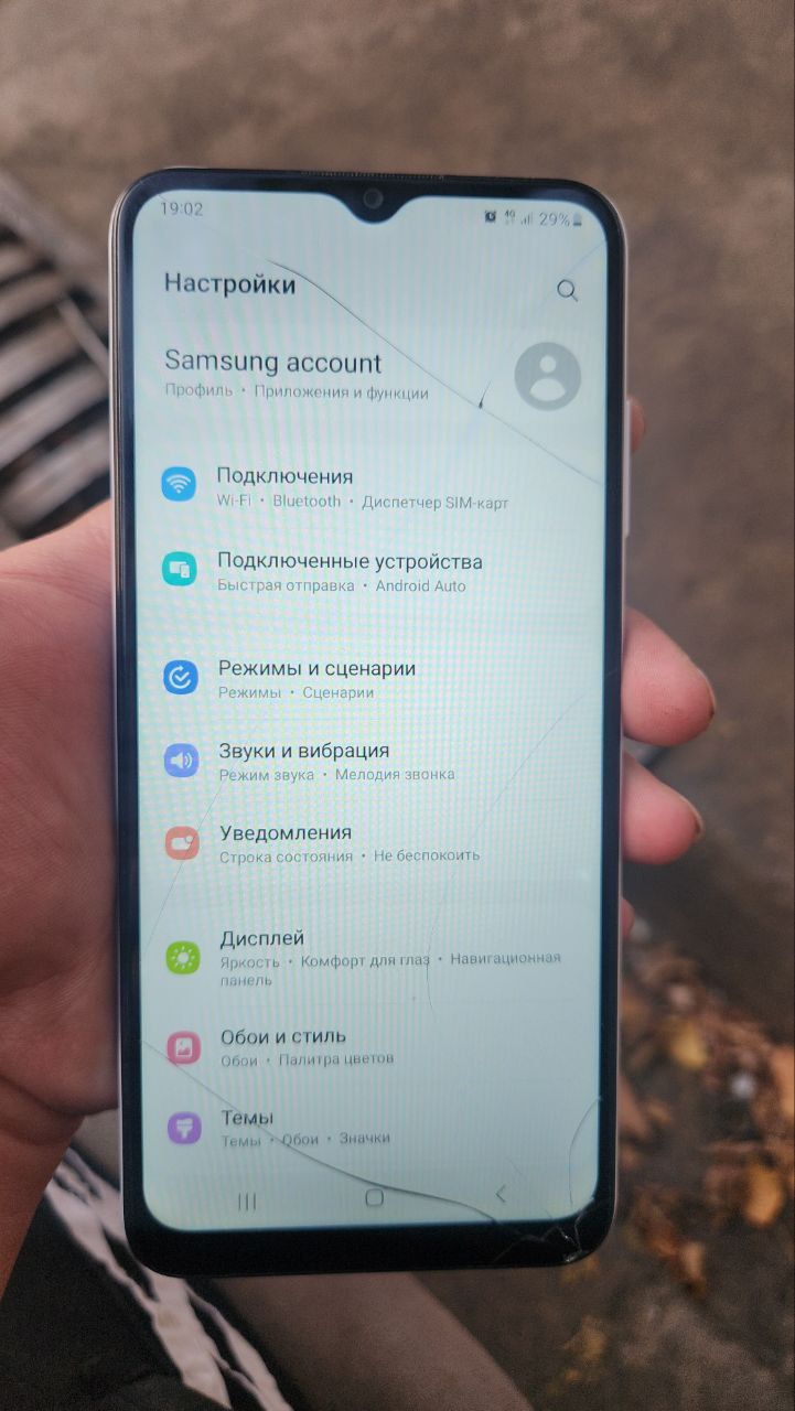 SAMSUNG A03S holati zur
