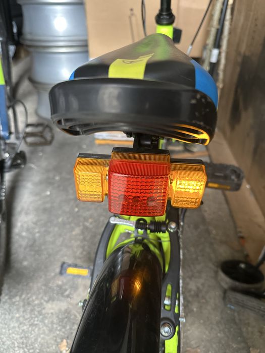 Bicicleta copii omega 16 inch cu roti ajutatoare