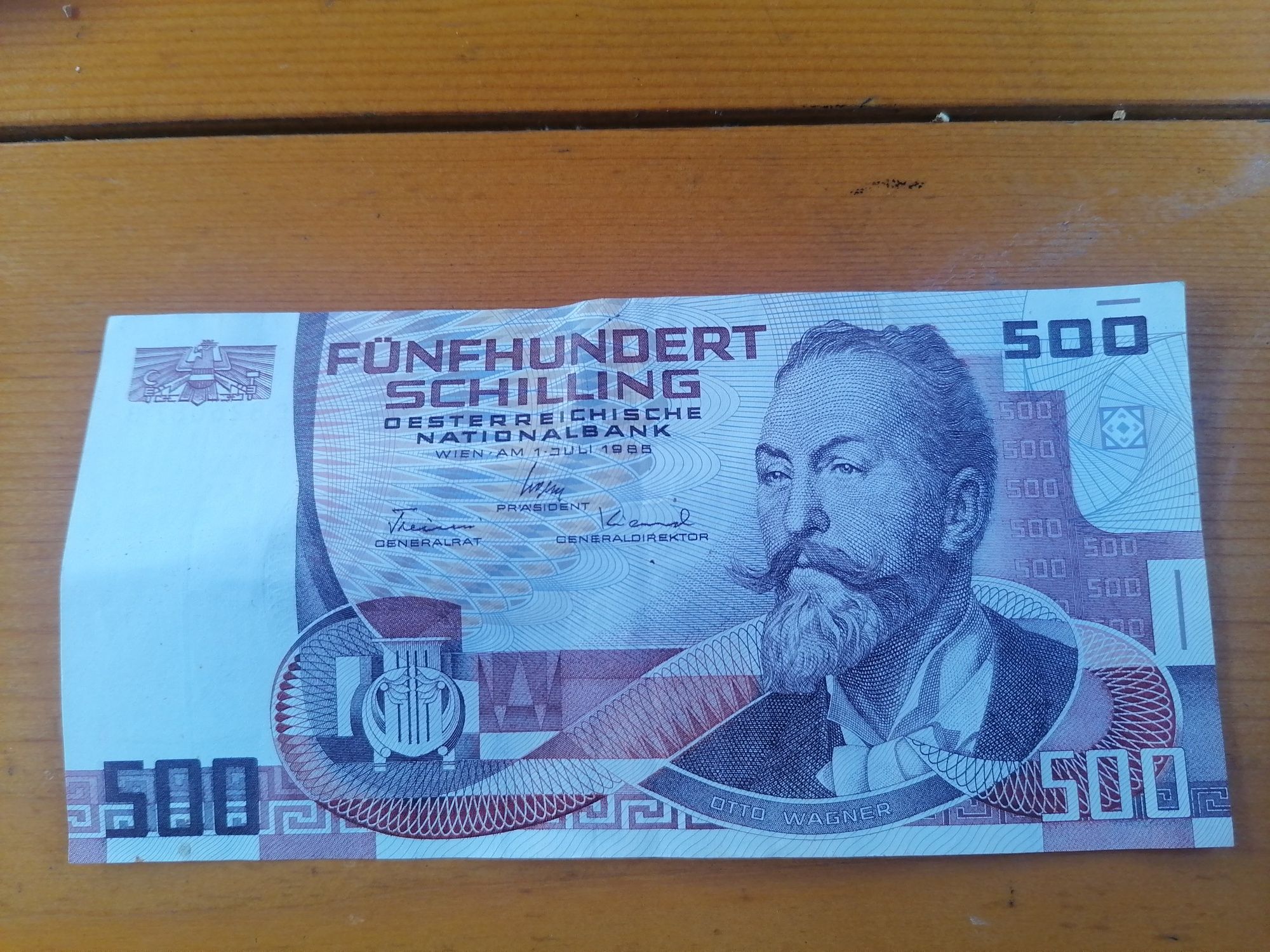 500 schilling pentru colecție