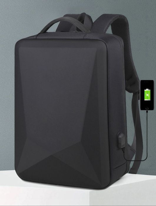 мужской рюкзак для ноутбука с твердым корпусом, водонепроницаемый 
ори