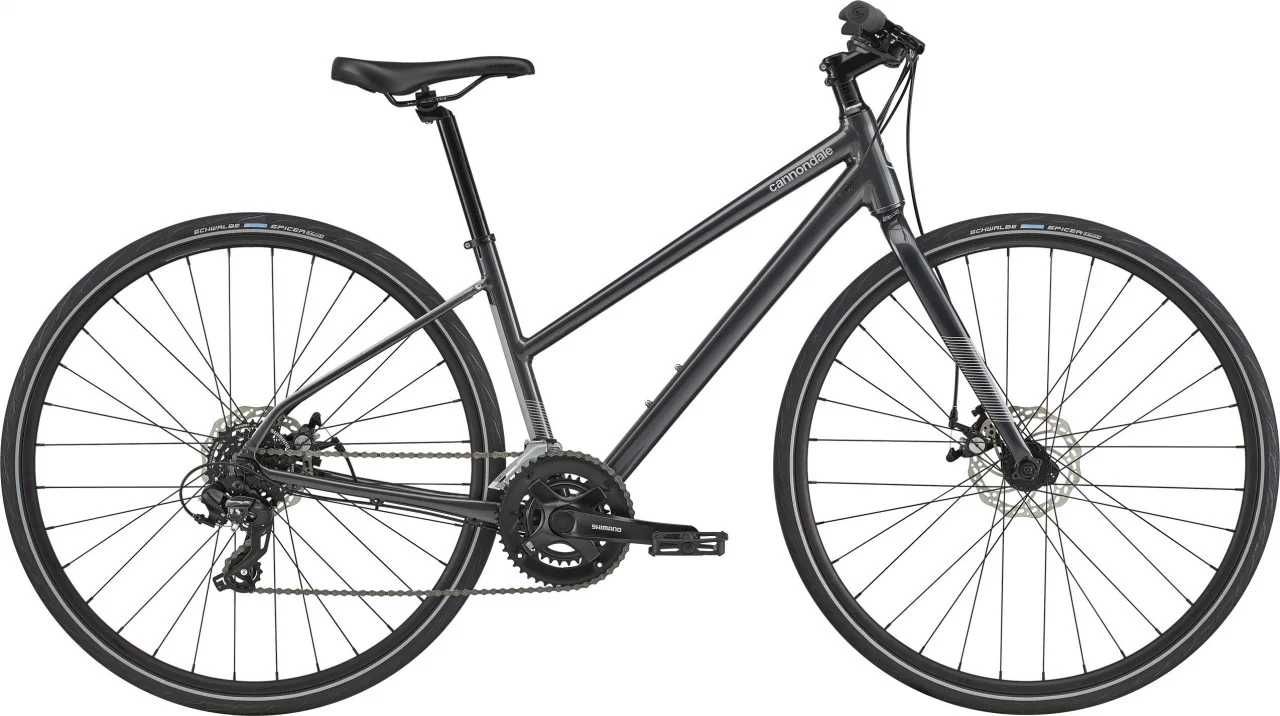 Bicicleta Dama Cannondale Quick 5 Graphite 2021 L