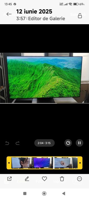 Tv QLED 140cm 8k SAMSUNG nou resigilat-