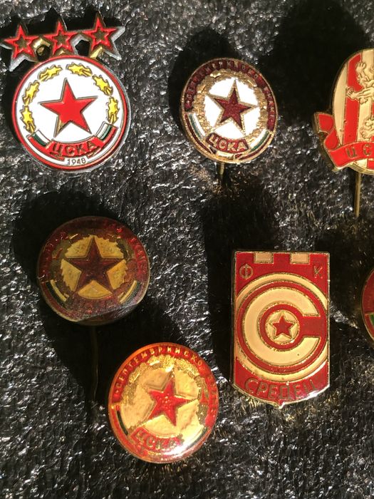 Фуболни значки на ЦСКА СОФИЯ