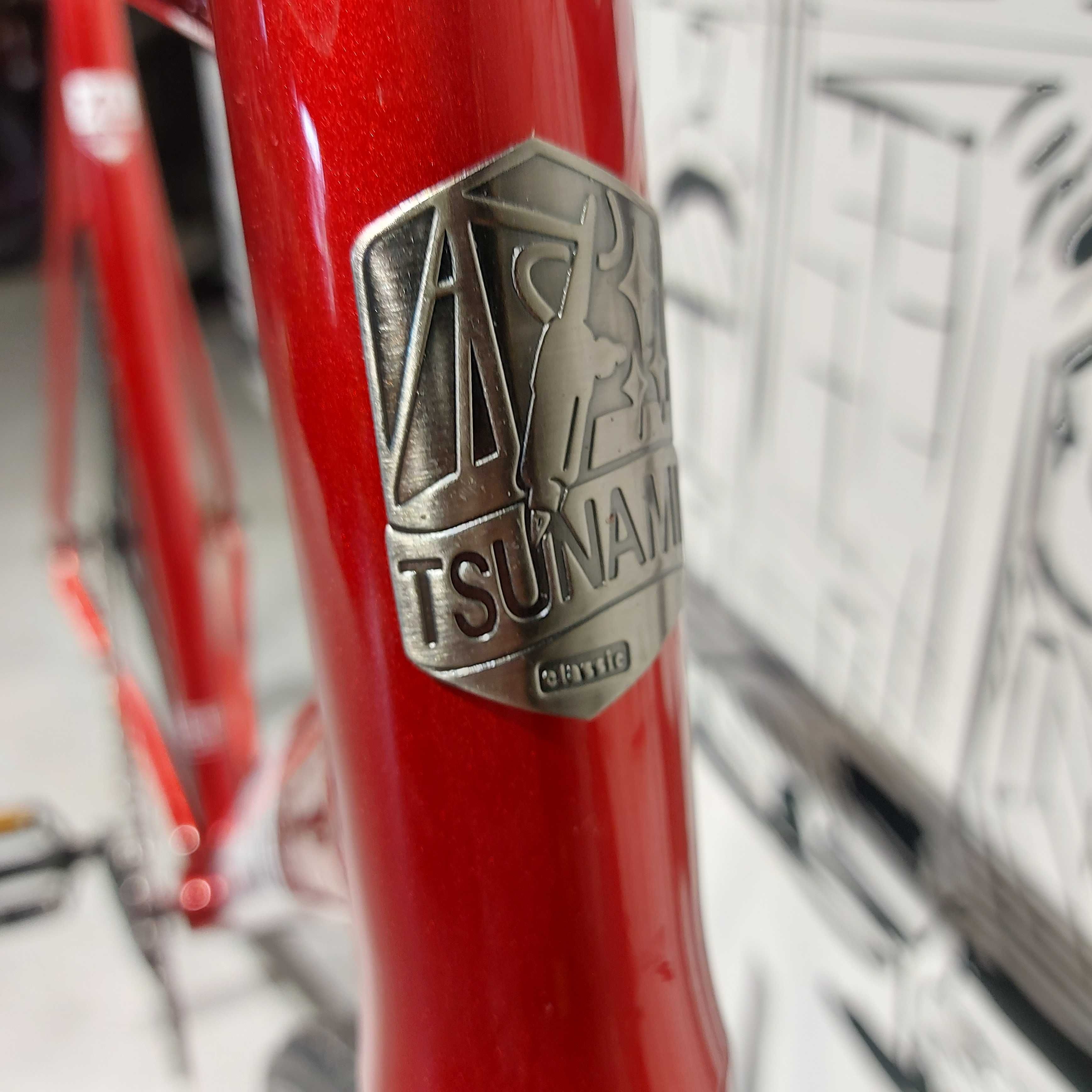 Велосипед "TSUNAMI" SNM100. FIX + Singlespeed 2в1. Фикс. Сингл. Цунами