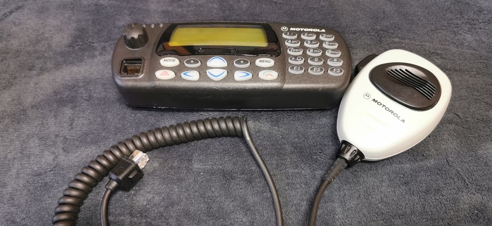 Motorola mtm800 și microfon